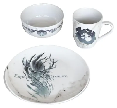 Productafbeelding van Omgoods - 3-delig Servies Set met Koffiemok en Bord