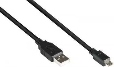 Produktbild von Good Connections USB2.0 Kabel A-Micro B schw. 0,3m