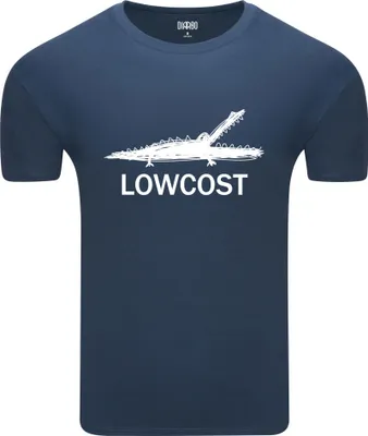 Produktbild von Diarbo Herren T-Shirt mit Lustiger Druck LOWCOST Denim Gr.L
