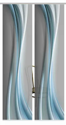 Produktbild von 84070 ELANIA Schiebegardine aus recyceltem Polyester, halbtransparent