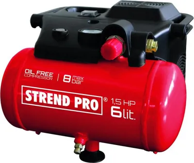 Zdjęcie produktu dla Sprężarka Strend Pro BOF1506, bezolejowa, 1,1 kW, 6 litrów