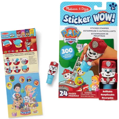 Image de Autocollant WOW! Monde des autocollants Paw Patrol, Marshall - Spin Master