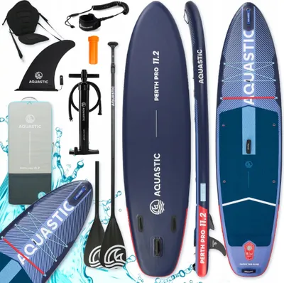 Produktbild von Brett Sup Aquastic Perth Pro 340Cm, Set: Paddel, Pumpe, Sitz