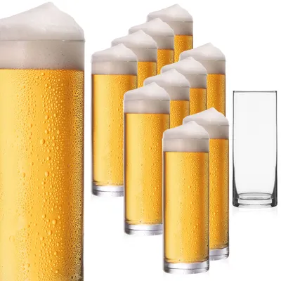 Produktbild von IMPERIAL Kölschgläser aus Glas Set 12-Teilig 500ml (max. 630ml) Kölschstangen 0,5L Bierstangen Bierglas Spülmaschinenfest
