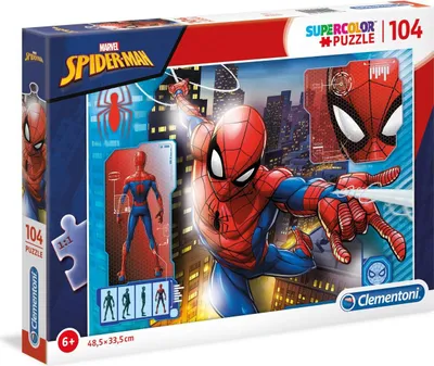 Immagine prodotto di Clementoni Puzzle Spiderman, 104 pezzi.