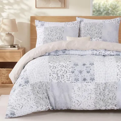 Image de Ensemble de couette d'été avec motif floral, pour lit 105/120