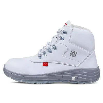 Produktbild von HKS Sicherheitsstiefel S2 SRC weiß halbhoch Microtech glatt "K-RUN WHITE" 42