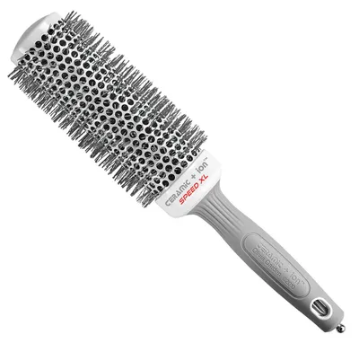 Imagen del producto de Cepillo OG Expert Blowout Speed 55, color blanco/gris, con cerdas onduladas