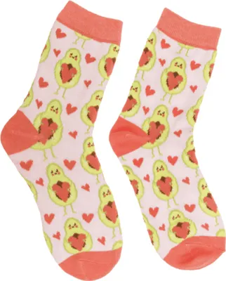 Produktbild von Avocado-Socken - Süßes Geschenk mit einem Hauch von Humor - Größe 36-42