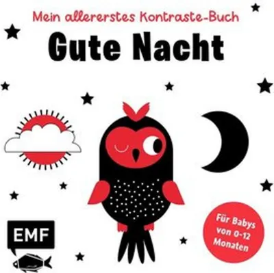 Produktbild von Mein allererstes Kontraste-Buch: Gute Nacht - für Babys von 0-12 Monaten
