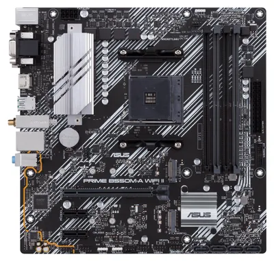 Immagine prodotto di ASUS PRIME B550M-A WIFI II AMD B550 Socket AM4 micro ATX