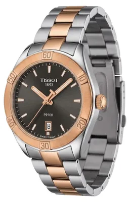 Imagen del producto de Reloj Tissot PR 100 Sport Chic para mujer, modelo T101.910.22.116.00