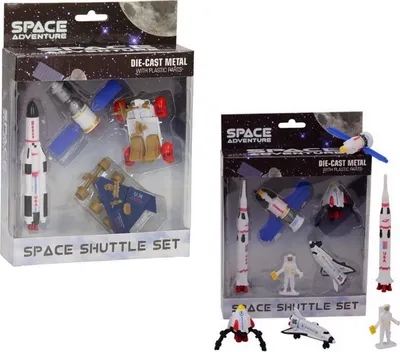Produktbild von Space Shuttle Spielset mittel 2ass 26106