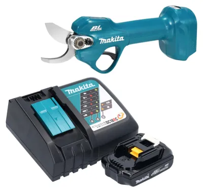 Obrázok produktu pre Makita DUP 181 RY1 akumulátorové nožnice na konáre 18 V 30 mm bezkefové + 1x akumulátor 1,5 Ah + nabíjačka