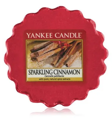 Obrázok produktu pre Yankee Candle Sparkling Cinnamon, Kolo, Červená, 70 mm, 30 mm, 70 mm, 1 kusov