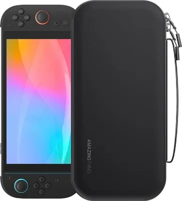 Immagine prodotto di Etui Ochronne Amazingthing Playshield Pack Kit Custodia Futerał Na Nintendo Switch 2 - Czarne