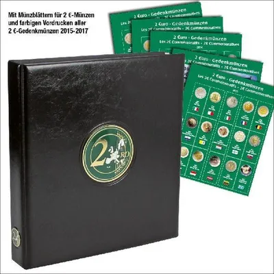 Produktbild von Münzensammelalbum für die 2 Euro Münzen Europa ab 2015