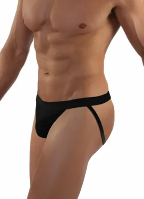 Produktbild von Sesto Senso Herren Jockstrap String Tanga Erotik-Slip, Farbe: Schwarz, Große: L