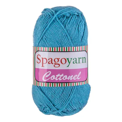 100g Strickgarn Cottonel Uni Häkelgarn Strickwolle oldtimerblau