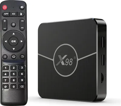 Zdjęcie produktu dla X98 Plus Android 11.0 Smart TV Box Amlogic S905W2 UHD 4K Media Player 2.4G/5G Dual-band WiFi BT AV1 VP9 H.265 Decoding Digital Display Remote Control
