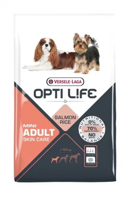 Produktbild von Versele-Laga Adult Skin Care Mini, Adult, Klein (5-10 kg), Reis, Lachs, 7,5 kg, Gluten-frei
