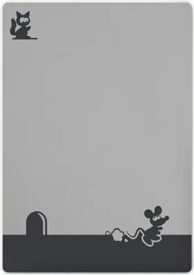 Immagine prodotto di BabyMatex Coperta per neonati 75x100 Miky mouse grigio grafite M-44 cotone