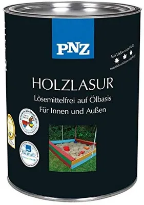 Produktbild von PNZ Holzlasur für Innen und Außen palisander rustikal 750 ml