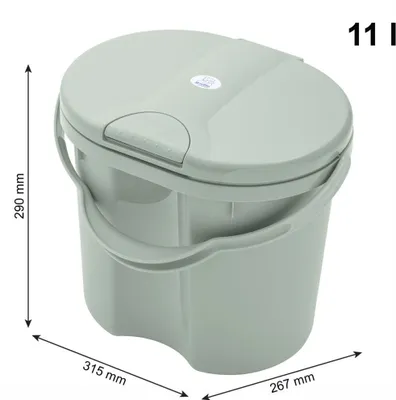 Produktbild von Rotho Windeleimer TILO Sage green
