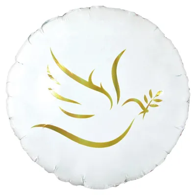 Zdjęcie produktu dla Balon Fol.18Cal Komunia Gołąbe