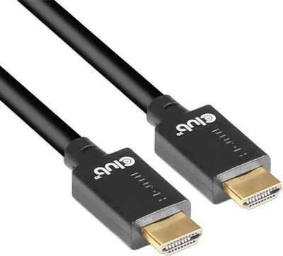 Produktbild von CLUB3D Ultra High Speed HDMI 4K120Hz, 8K60Hz Certified Cable 48Gbps M/M 1.5 m/4.92 ft, 1,5 m, HDMI Typ A (Standard), HDMI Typ A (Standard), 48 Gbit/s, Audio Return Channel (ARC), Schwarz