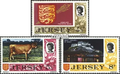 Produktbild von Briefmarken GB - Jersey 1974 Mi 107-109 (kompl.Ausg.) postfrisch Ansichten