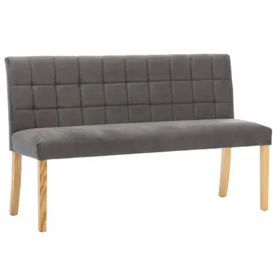 Immagine prodotto di Panca 140 cm in velluto grigio, 288576  HangarStore.cz