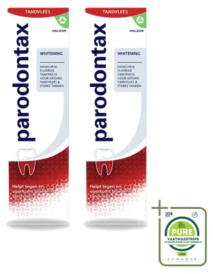 Produktbild von 2 x Parodontax Whitening Tandpasta - 75 ml - Großpackung - 2 Stücke