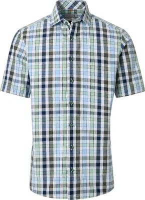 Produktbild von Redmond - Modern Fit - Herren Freizeithemd (261035999), Größe:M, Farbe:Grün(600)
