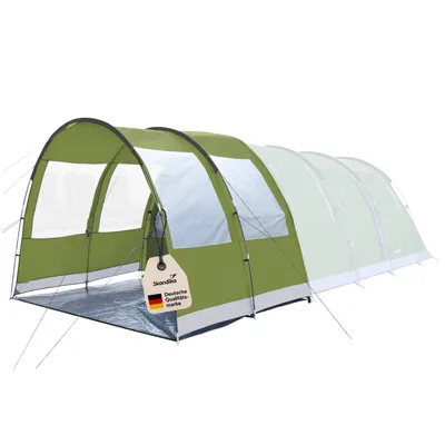 Produktbild von Skandika Vorzelt für Tunnelzelt Gotland 4 Protect | Canopy für Zelt, 2-4 Personen, 310 × 210 × 210 cm, wasserfest 5000 mm, mit Boden | Vordach