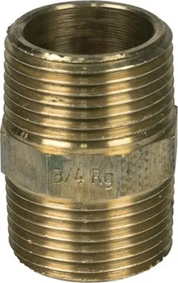 Produktbild von Zulaufschlauchverbinder Verbinder 2 x 3/4" Außengewinde in Rotmessing Rotguss