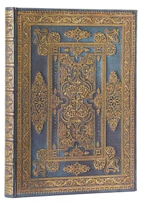 Produktbild von Blue Luxe (Luxe Design) Ultra Lined Hardback Journal (Elastic Band Closure)