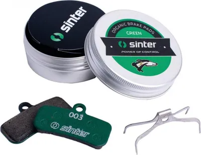 Produktbild von Scheibenbremsbelag Sinter 003 Shimano D organisch, MTB Race, grün, Set, in Do...