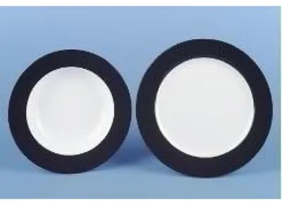 Produktbild von Speiseteller Doppio Schwarz EKB