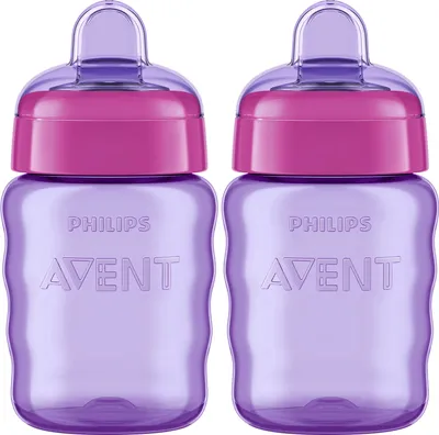 Produktbild von Philips Avent Trinklernbecher SCF55305 260ml Blau 2er Set Baby ab 9M