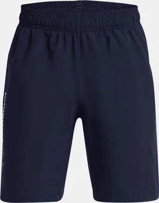 Produktbild von Under Armour UA Woven Wdmk Shorts-BLU YXL