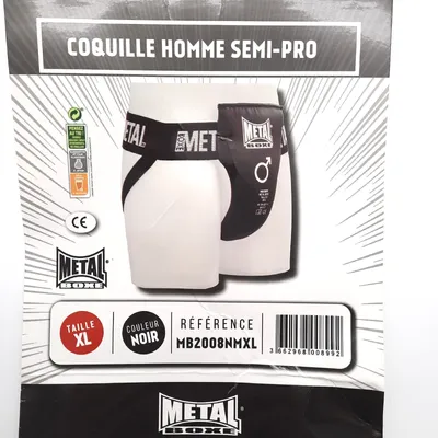 Produktbild von METAL BOXE Boxhandschuhe Semi Profi schwarz XL EU Home Decor HEAVY-DUTY