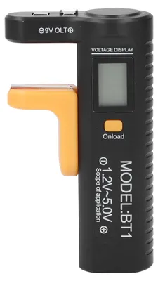 Zdjęcie produktu dla Tester baterii suchych Wyświetlacz cyfrowy LCD Detektor napięcia dla AA AAA C D 9V 1,2V-5,0V