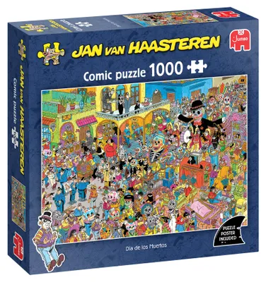 Produktbild von Jan van Haasteren - Dias de los Muertos - 1000 Teile, 1000 Stück(e), Landschaft, 15 Jahr(e)