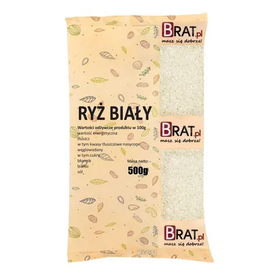 Zdjęcie produktu dla Ryż biały 500g Brat.pl