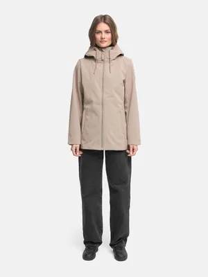 Produktbild von Marikoo Minaa Damen Softshelljacke N130 Taupe Grey Größe L - Gr.40