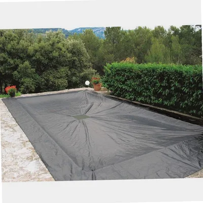 Zdjęcie produktu dla Przykrycie do prostokątnego basenu, wymiary 5 x 9 m, gramatura 140 g/m², kolor niebieski