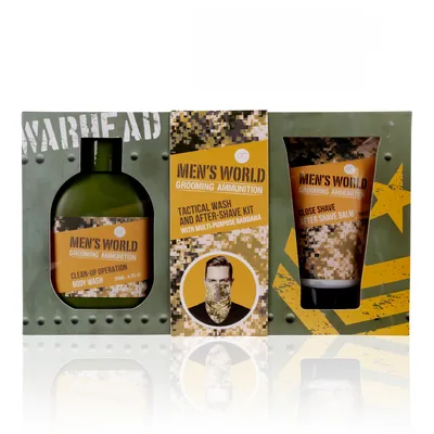 Produktbild von Geschenkset für Männer MEN'S WORLD Body Wash, After Shave