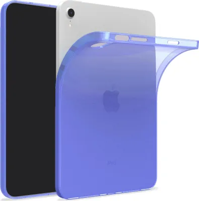 Produktbild von Hülle Kompatibel mit Apple iPad Air (11.0) - Transparent Silikon Cover Case Schutzhülle in Lila