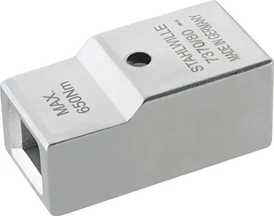 Produktbild von Stahlwille 7370/80 Aufsteckadapter Innenvierkant 14,5 x 18 mm 58290080